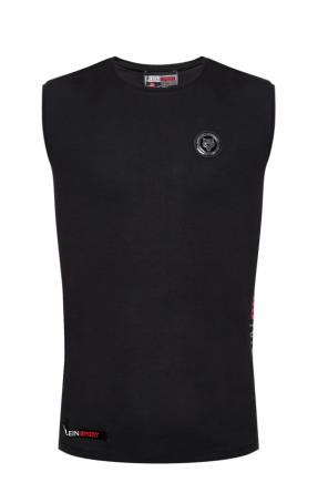 Branded sleeveless t-shirt, zdjęcie 1 Branded sleeveless t-shirt od Plein Sport